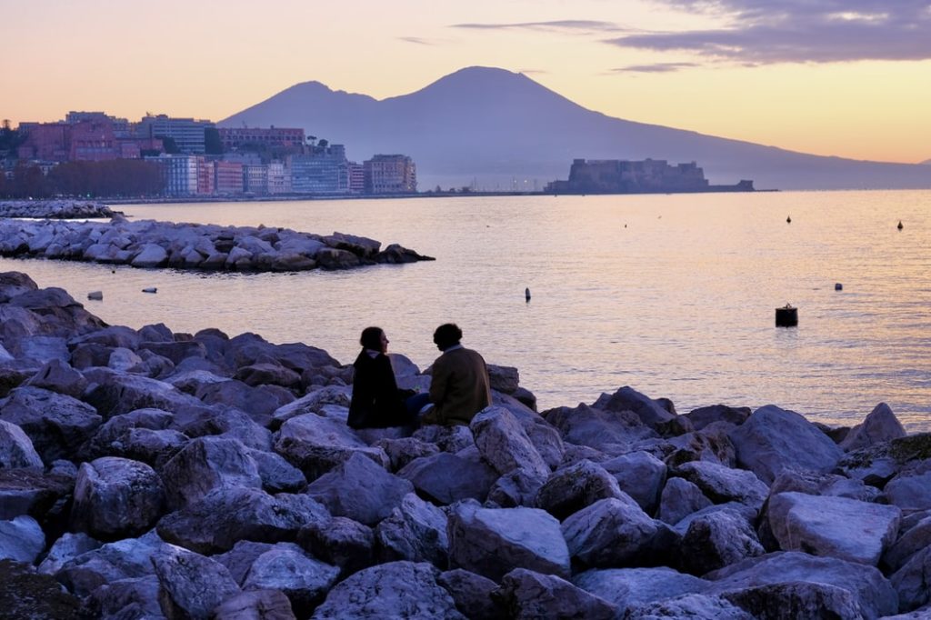 Coucher de soleil Naples