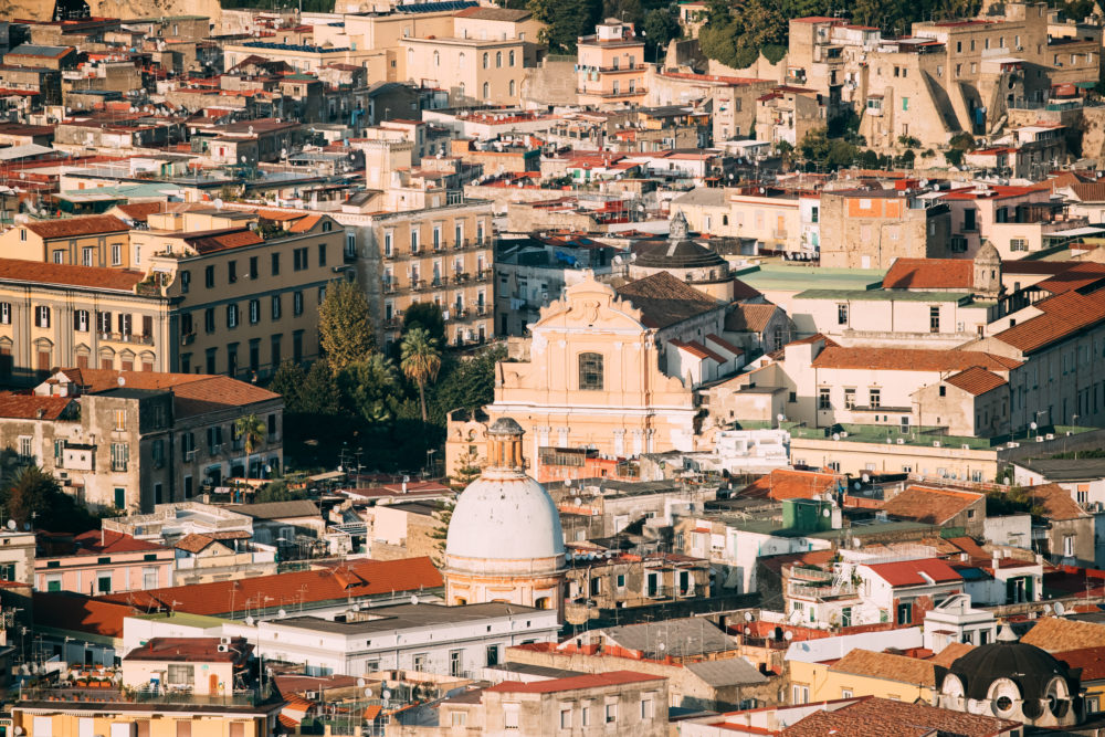 Vue sur Naples