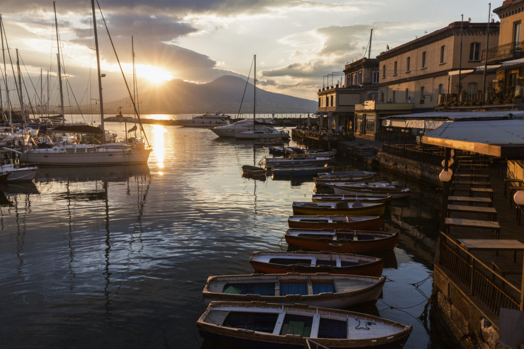 Lever de soleil Naples