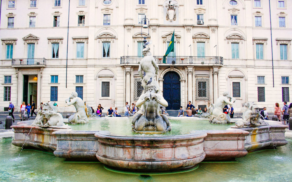 Fontaine de Neptune, Rome