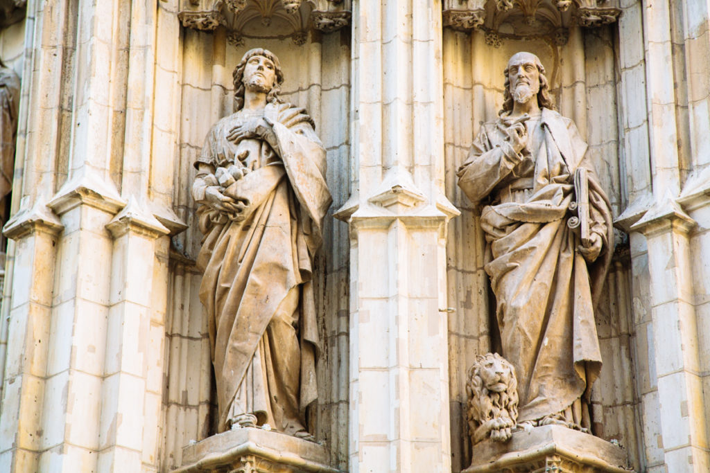 Statue, Cathédrale de Séville