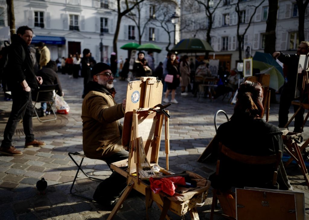 visite artiste montmartre