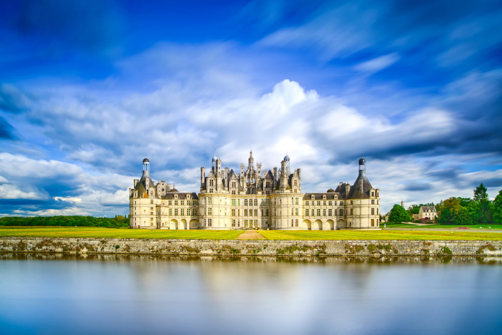 Vue sur le château de Chambord