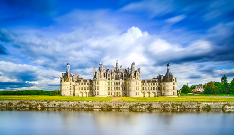 Vue sur le château de Chambord