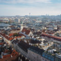 Vue aérienne de vienne