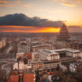 Vue aérienne sur Bruxelles