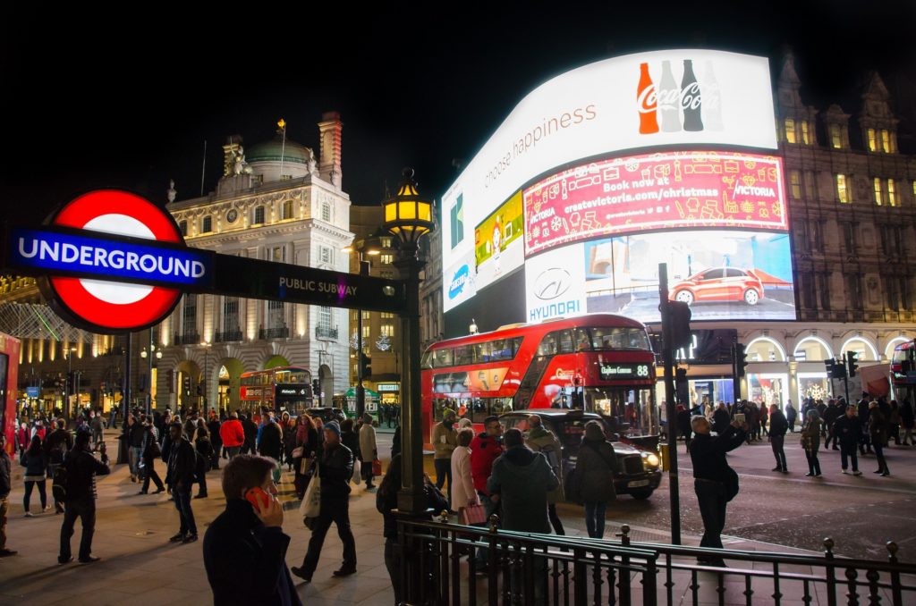 London City Pass - Vue sur Picadelly Circus de nuit 